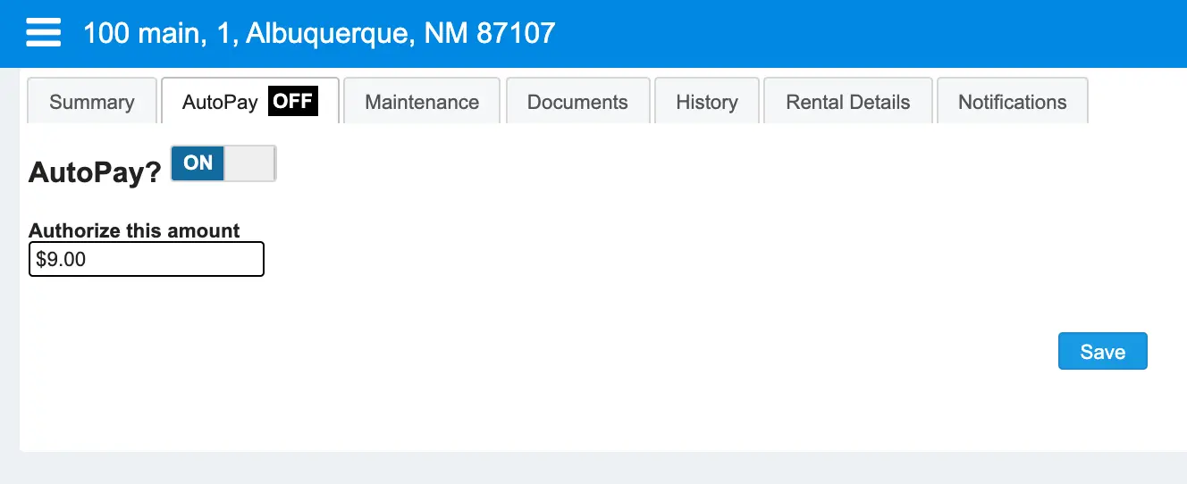 Pay rent with AutoPay - Automatically pay your rent